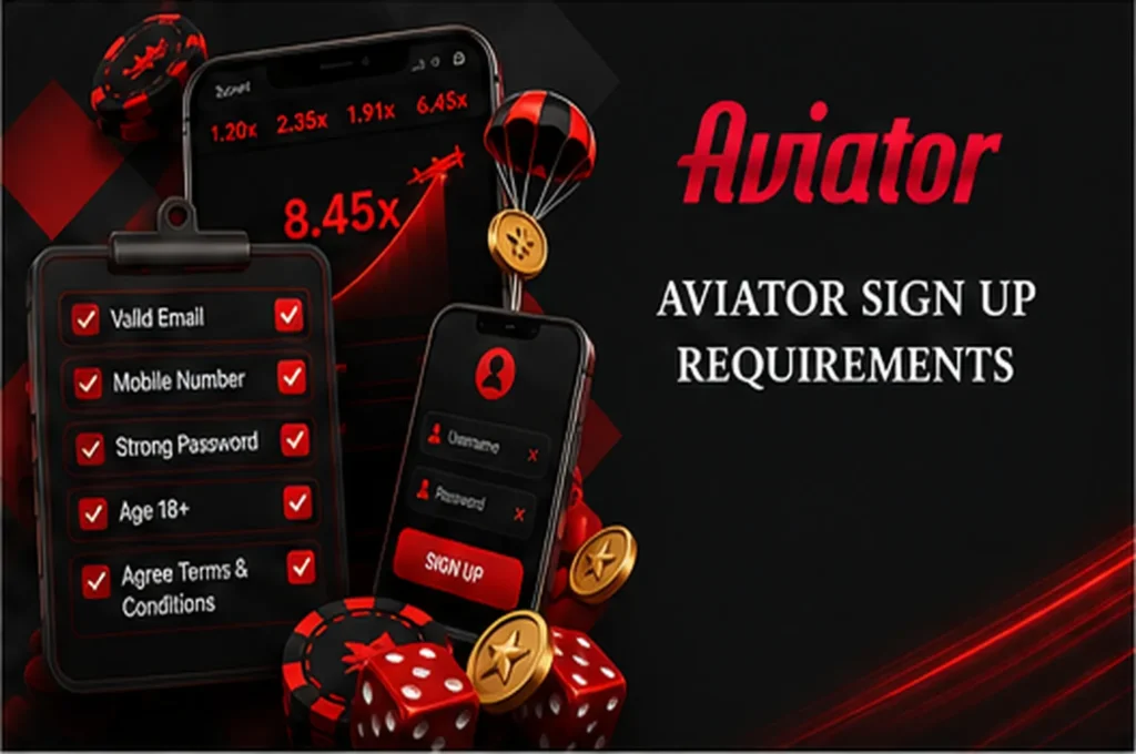 Aviator Signup Requirements